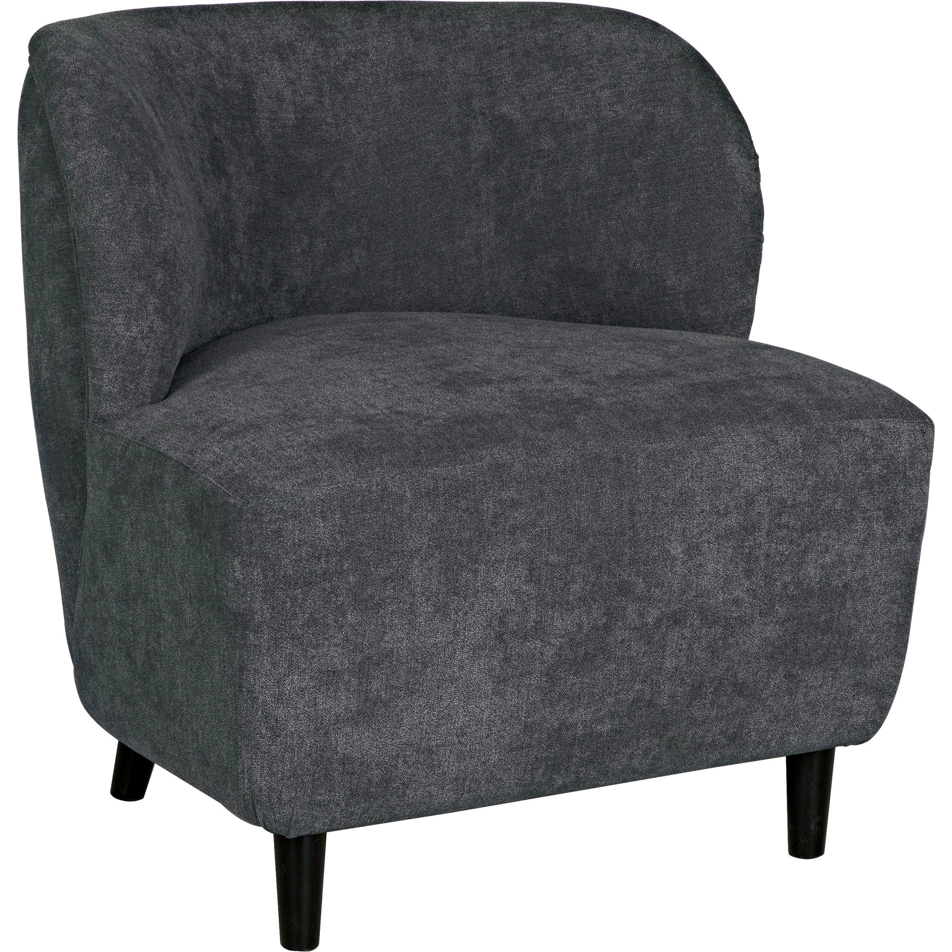 Laffont Chair by Noir. Made from sungkai and fabric in a modern style.