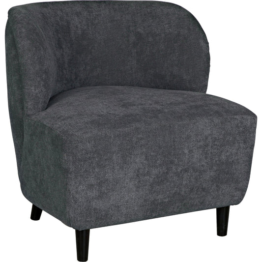 Laffont Chair by Noir. Made from sungkai and fabric in a modern style.