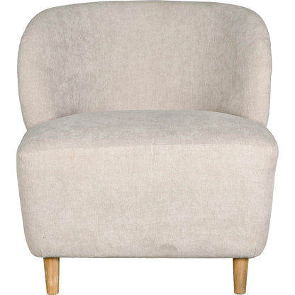 Laffont Chair by Noir. Made from sungkai and fabric in a modern style.