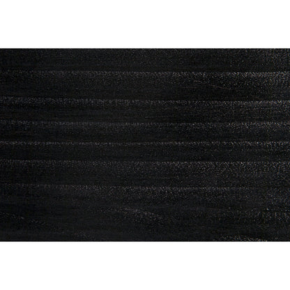 Infinity Coffee Table by Noir in charcoal black. Made from sungkai in a modern style.