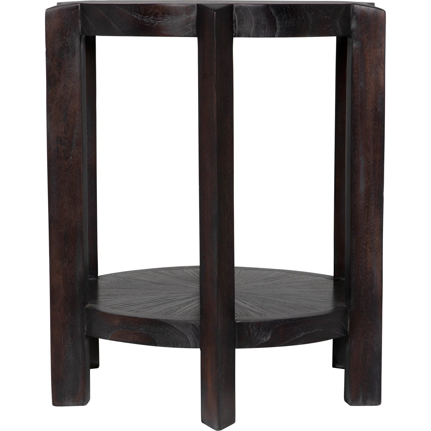 002 SI-1975518 | Additional Silo | Yuhuda Small Side Table by Noir in sombre. Made from mindi in a modern style.
