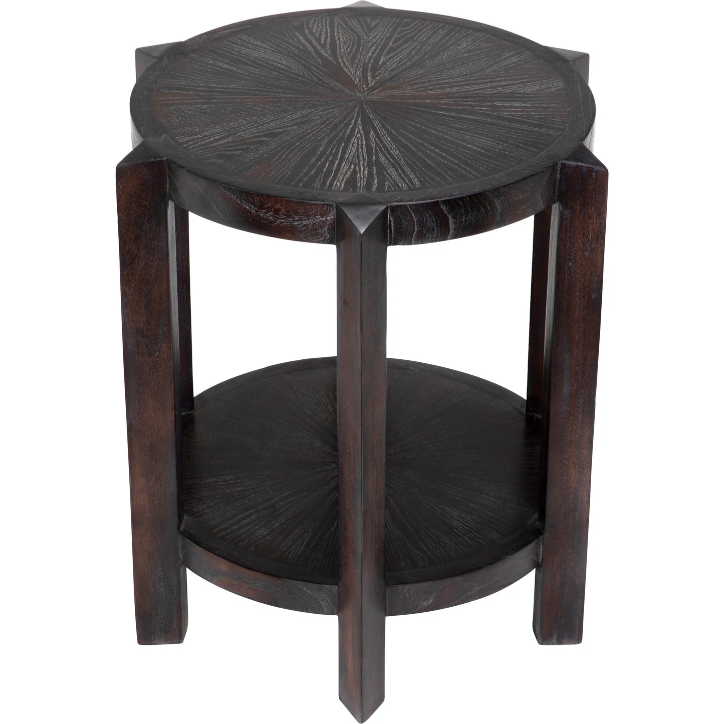 004 SI-1975518 | Additional Silo | Yuhuda Small Side Table by Noir in sombre. Made from mindi in a modern style.