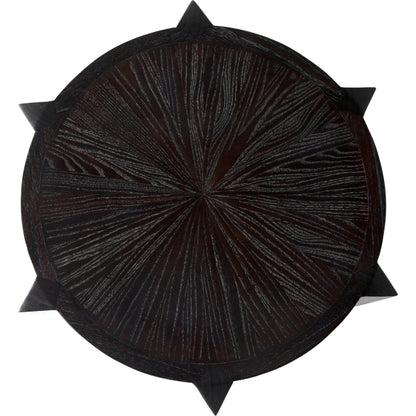Yuhuda Small Side Table by Noir in sombre. Made from mindi in a modern style.