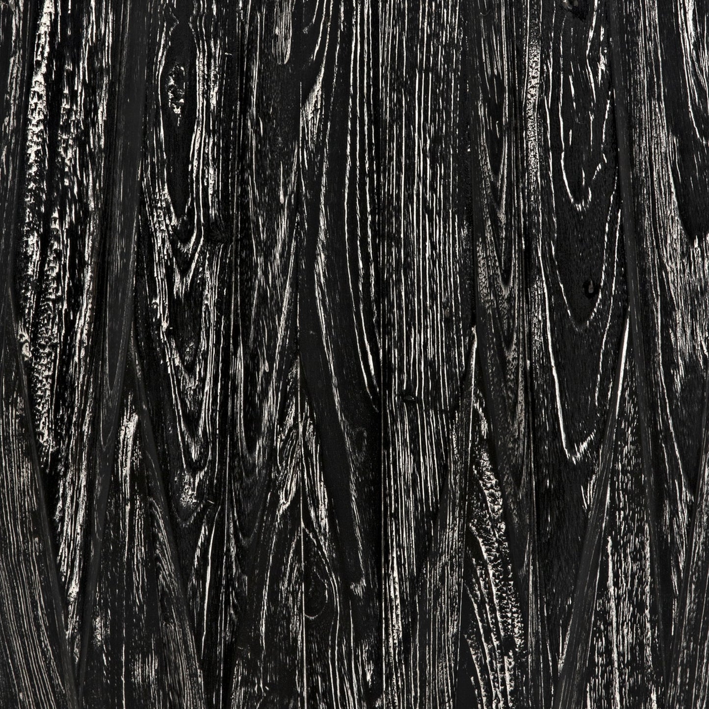 009 S-334402 | Closeup | Bart Chest by Noir in cinder black. Made from mindi in a modern style.