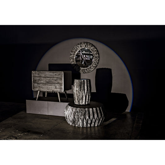 Bart Chest by Noir in cinder black. Made from mindi in a modern style.