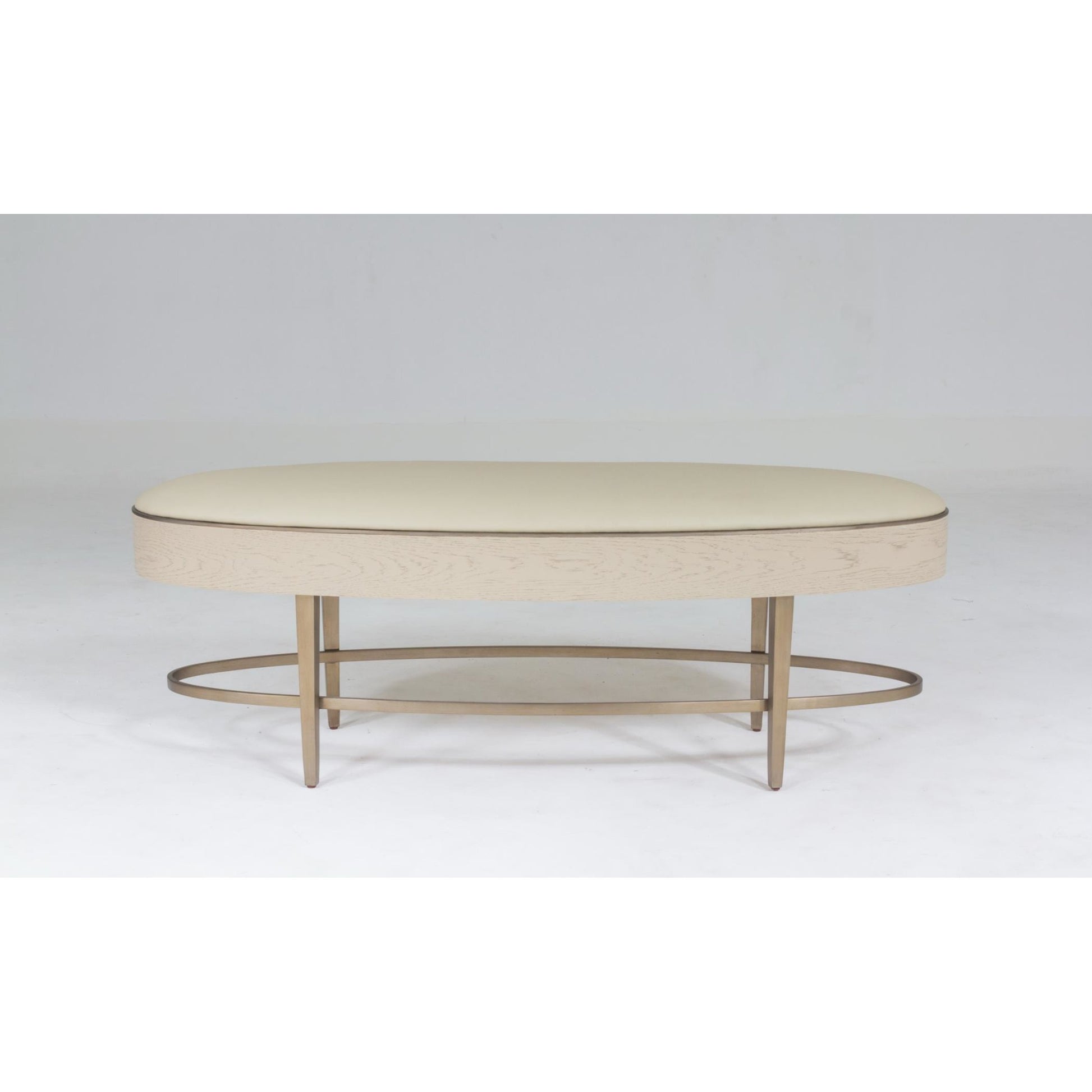 Ellipse Bench by Global Views. Made from unique in a transitional style.