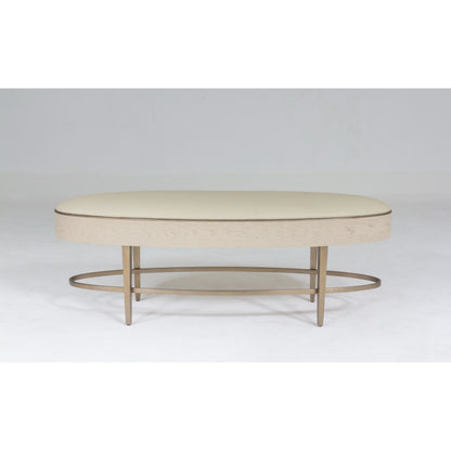 Ellipse Bench by Global Views. Made from unique in a transitional style.