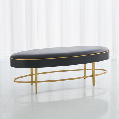 Ellipse Bench by Global Views. Made from unique in a transitional style.