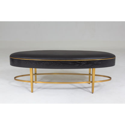 Ellipse Bench by Global Views. Made from unique in a transitional style.