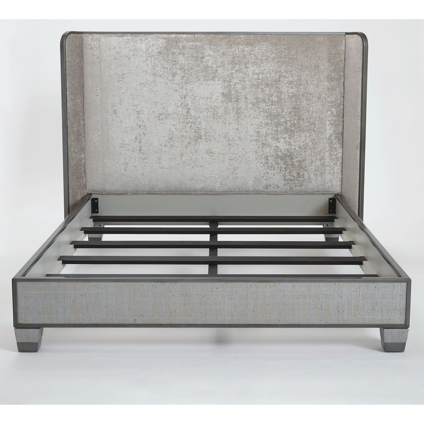 005 SR-700746,SR-700747 | Additional Silo | Argento Bed by Global Views in pewter. Made from unique in a transitional style.