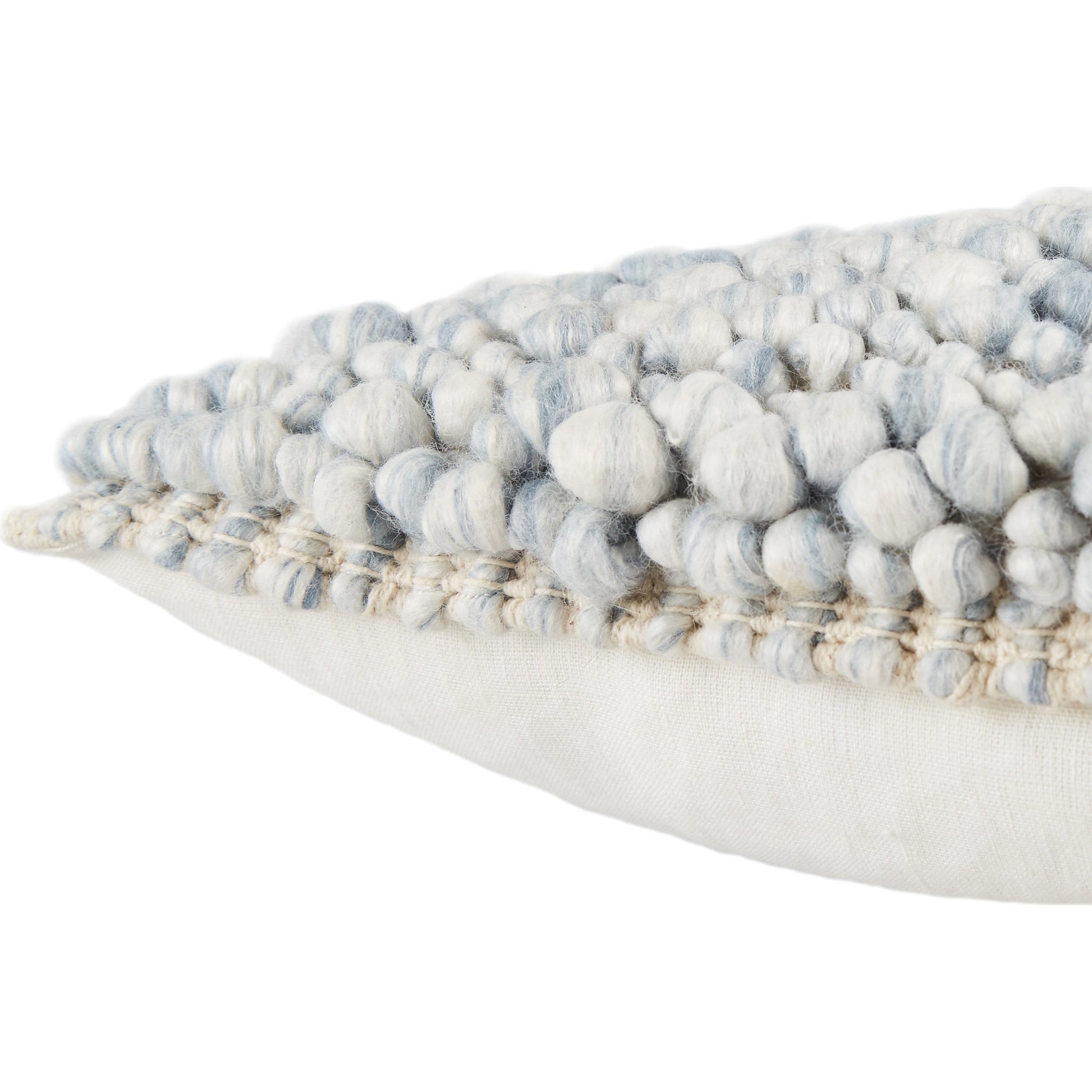 Angora AGO06 Pillow by Jaipur Living. Made from 40% wool 30% viscose 20% cotton 10% linen in a eclectic & global style.