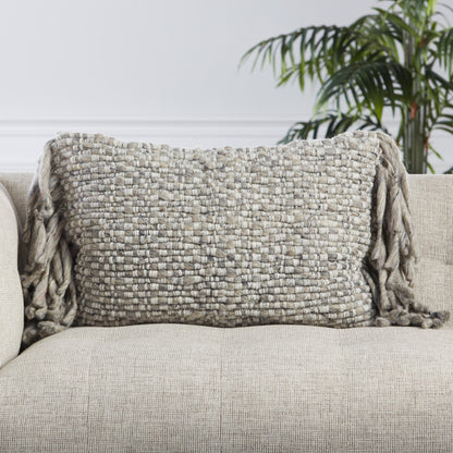 Angora AGO08 Pillow by Jaipur Living. Made from 70% wool, 20% polyester, 10% linen in a eclectic & global style.
