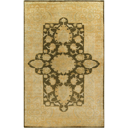 Ainsley Rug - 1675 by Surya in olive, ivory, wheat. Made from 100% new zealand wool in a unique style.