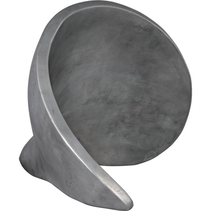 Sheila by Noir in brushed. Made from metal alloy in a modern style.