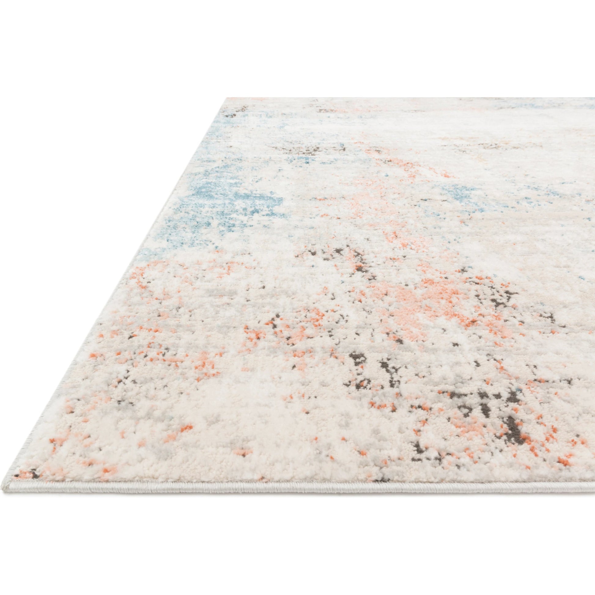 Alchemy ALC-03 Rug by Loloi in ivory, multi. Made from high pile: 100% polypropylene, short pile: 100% polyester in a unique style