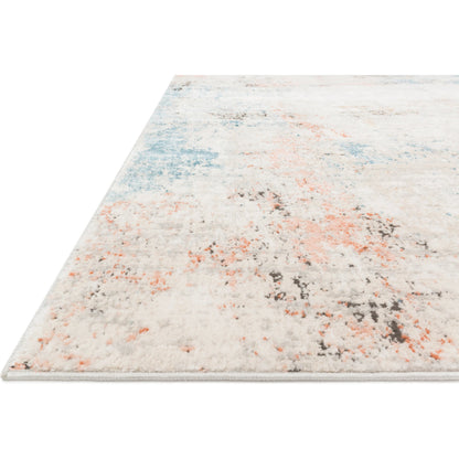 Alchemy ALC-03 Rug by Loloi in ivory, multi. Made from high pile: 100% polypropylene, short pile: 100% polyester in a unique style