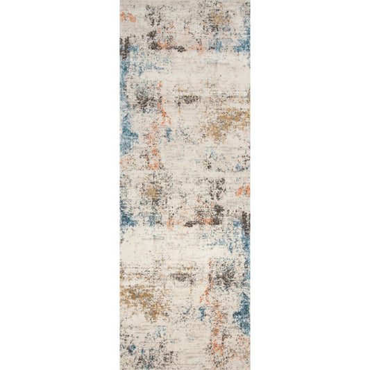 Alchemy ALC-03 Rug by Loloi in ivory, multi. Made from high pile: 100% polypropylene, short pile: 100% polyester in a unique style.
