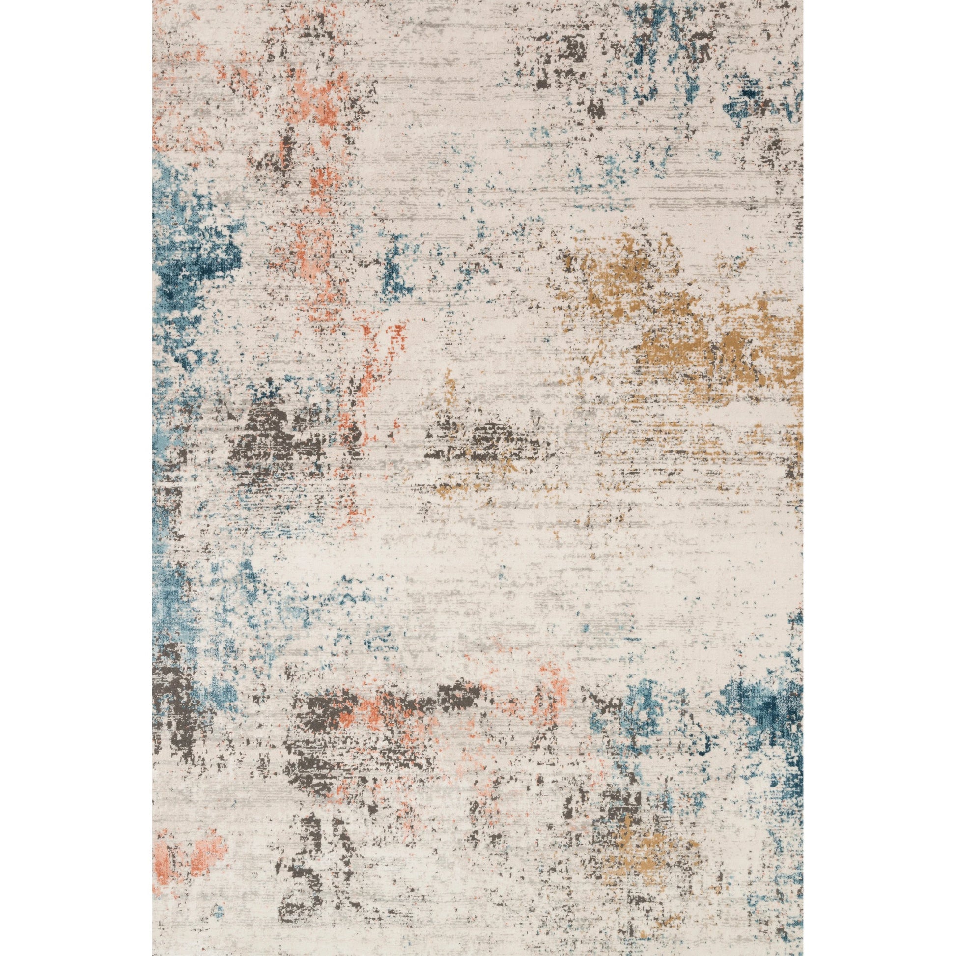Alchemy ALC-03 Rug by Loloi in ivory, multi. Made from high pile: 100% polypropylene, short pile: 100% polyester in a unique style.