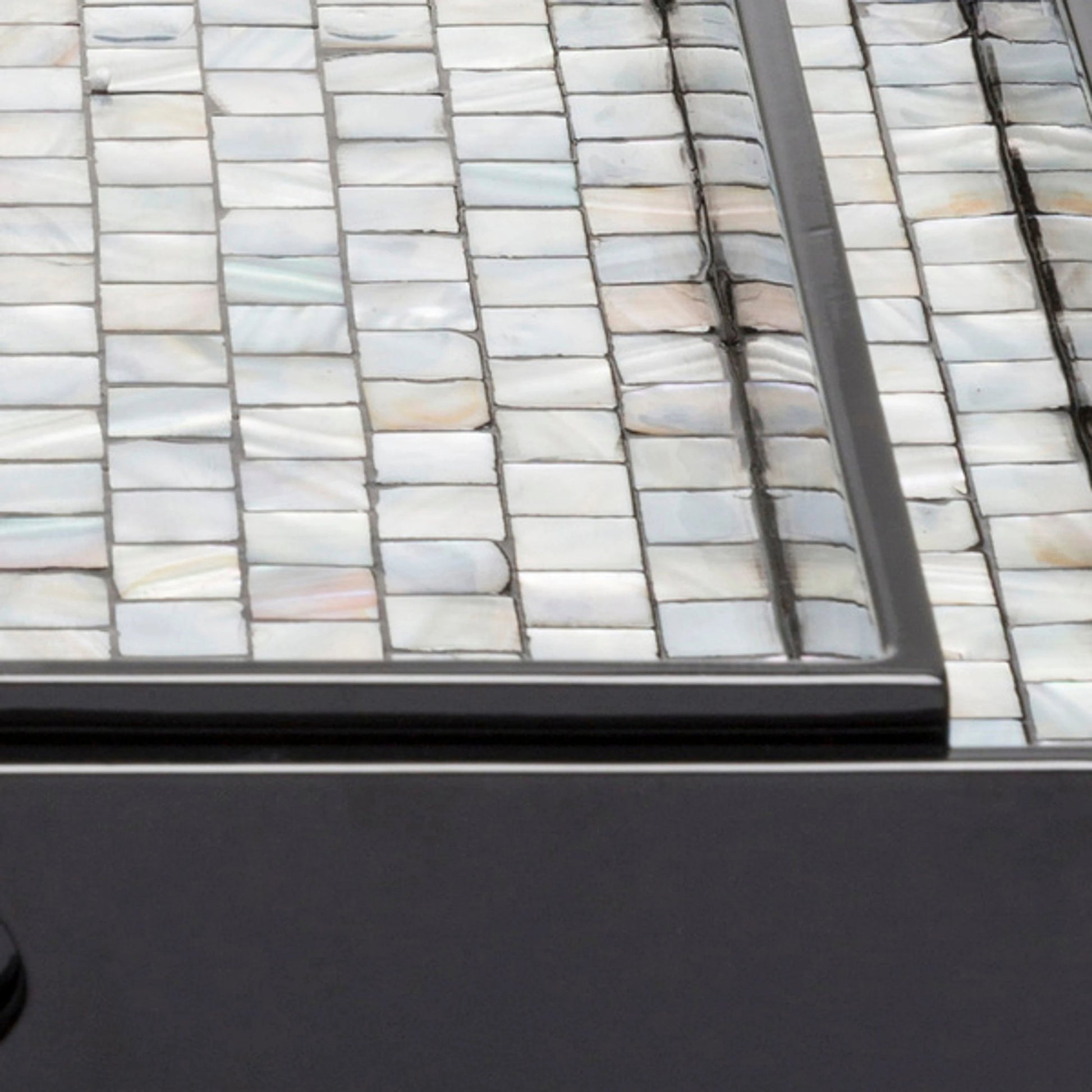 Alessandra - 16762 (Set of 2) by Livabliss in white, butter, beige, camel and lacquered. Made from 100% mdf in a modern style.