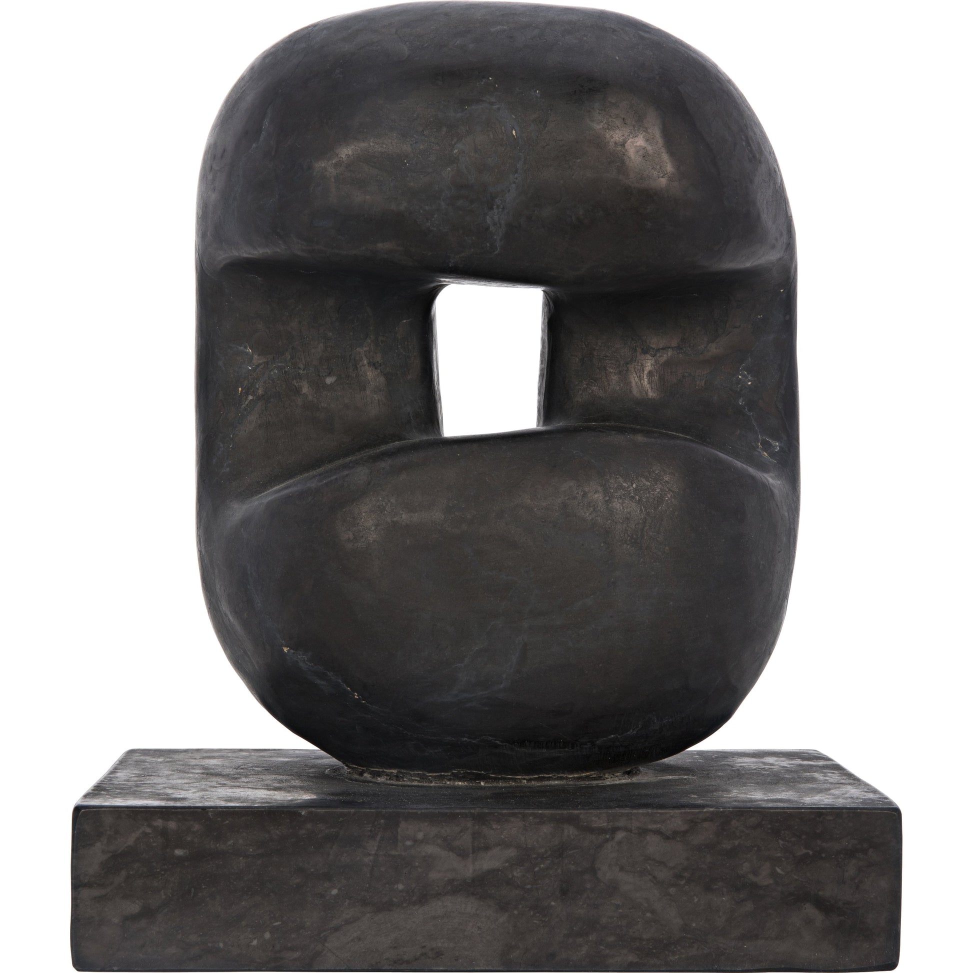 Juno Sculpture by Noir in black marble. Made from marble in a modern style.