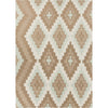 Medium Brown, Tan, Light Sage, Light Gray / 2' x 3'