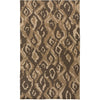 Medium Brown, Dark Brown, Taupe / 2' x 3'