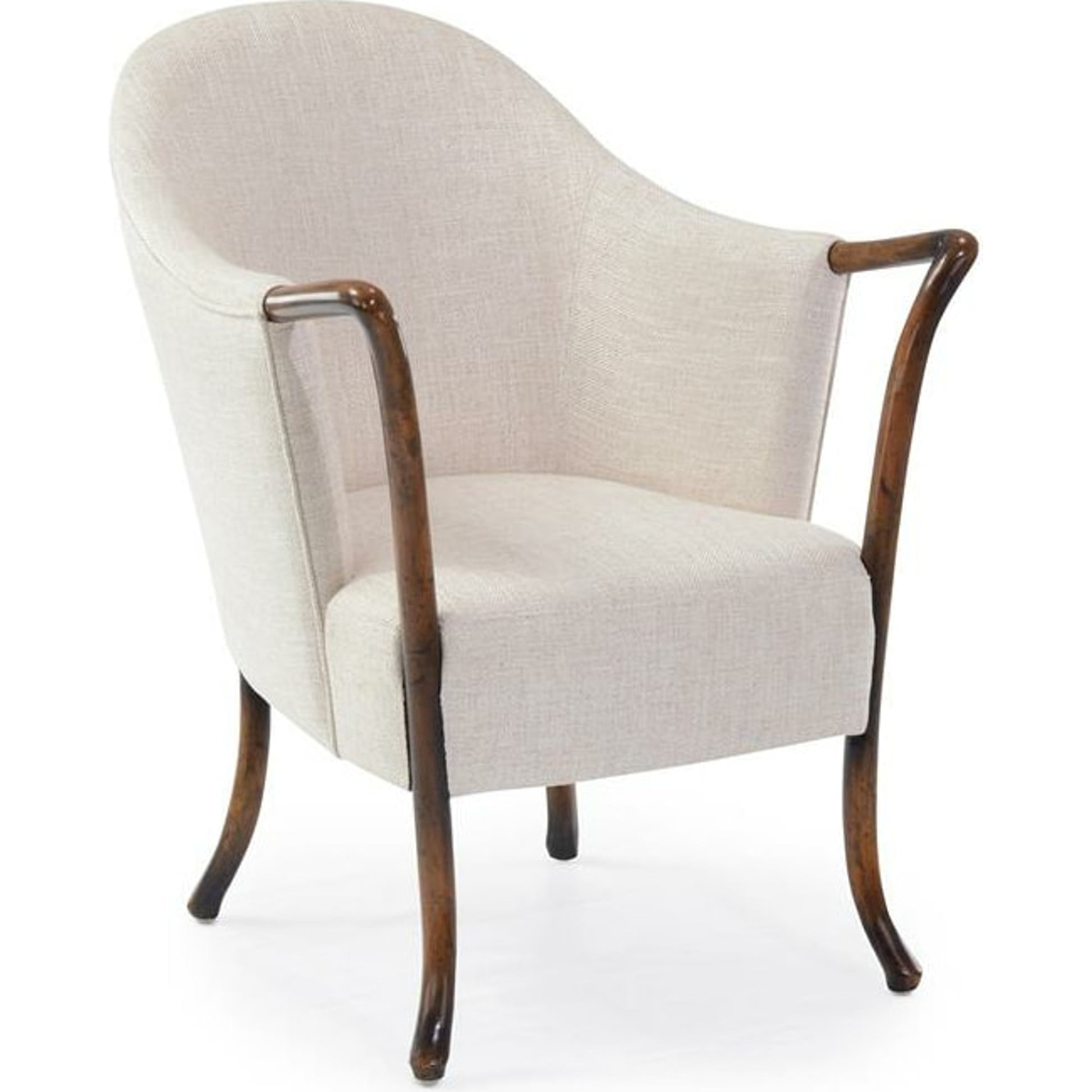 Lakewood Armchair by John-Richard in natural. Made from wood in a modern style.