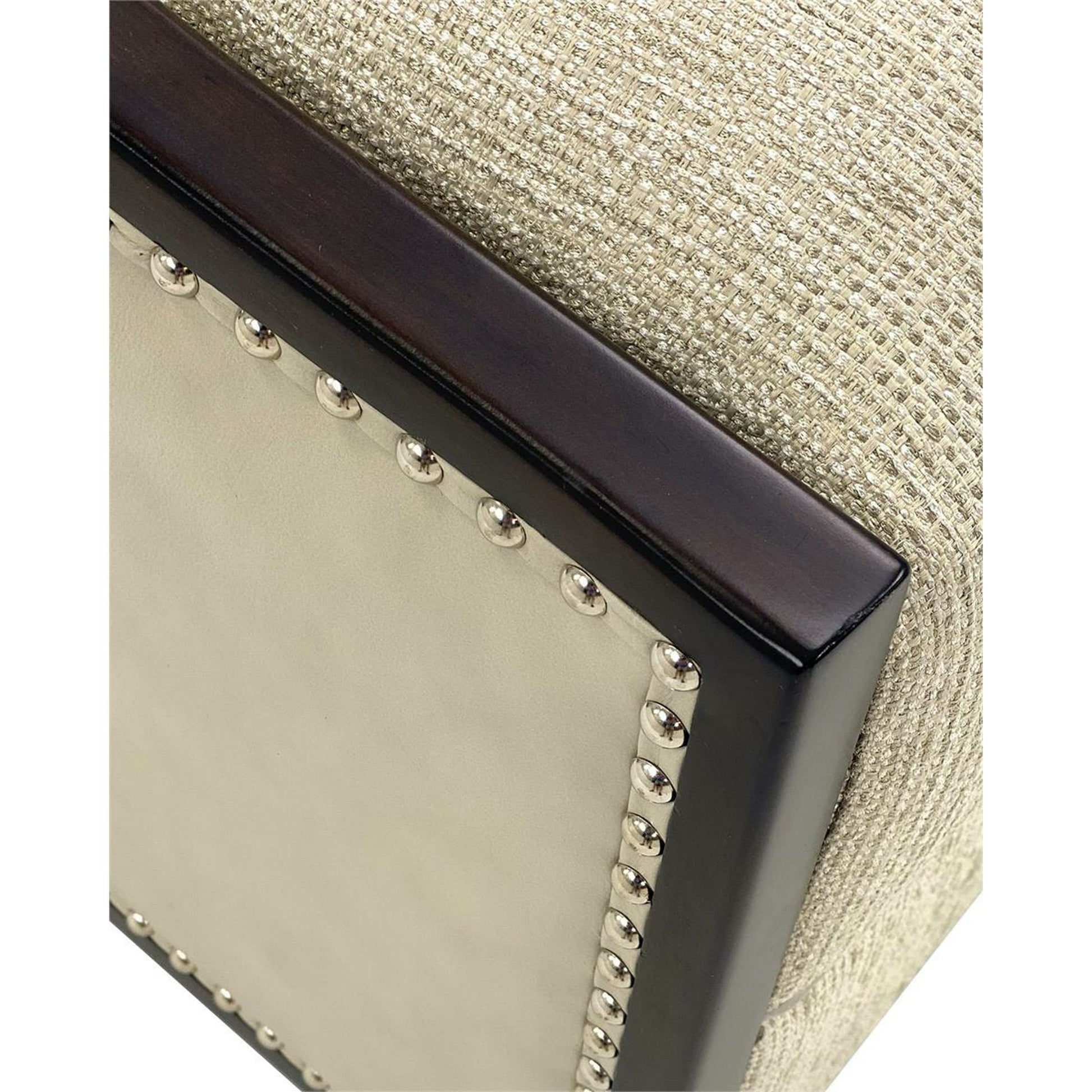 Ticinese Swivel Lounge Chair by John-Richard in gray, nickel. Made from leather, nickel, wood in a transitional style.