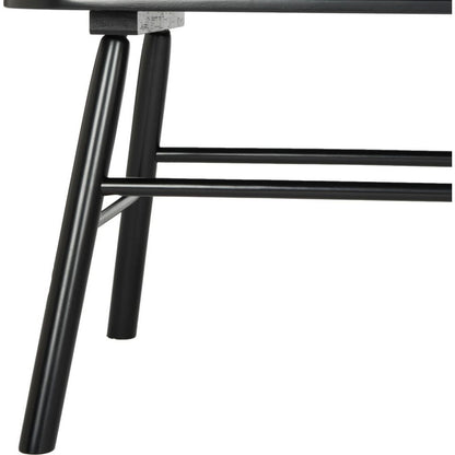 Clifton Loveseat by HedgeApple Essentials. Made from rubberwood in a modern style.