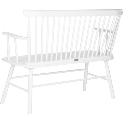 Clifton Loveseat by HedgeApple Essentials. Made from rubberwood in a modern style.