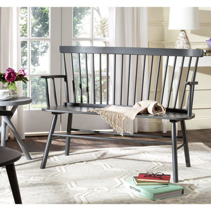 Clifton Loveseat by HedgeApple Essentials. Made from rubberwood in a modern style.