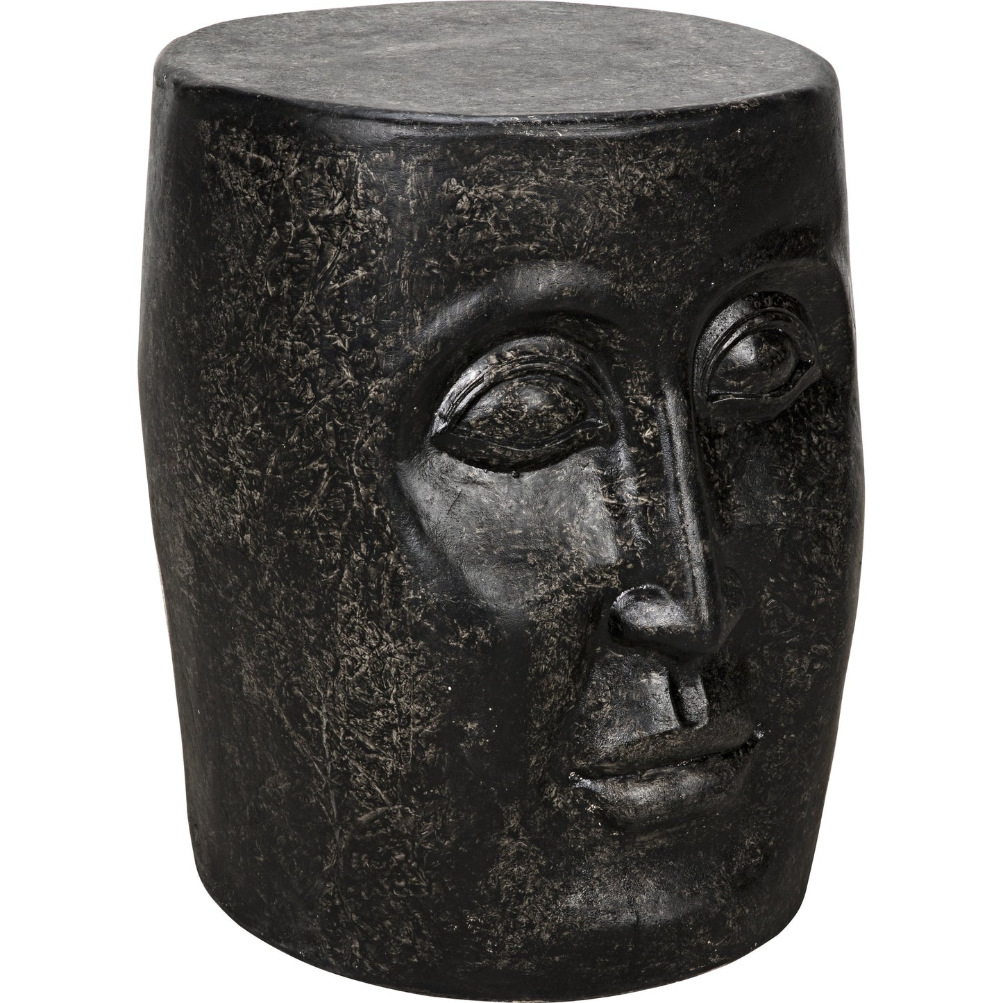 000 SR-834024 | Additional Silo | Head Side Table by Noir in black. Made from fiber cement in a eclectic & global style.