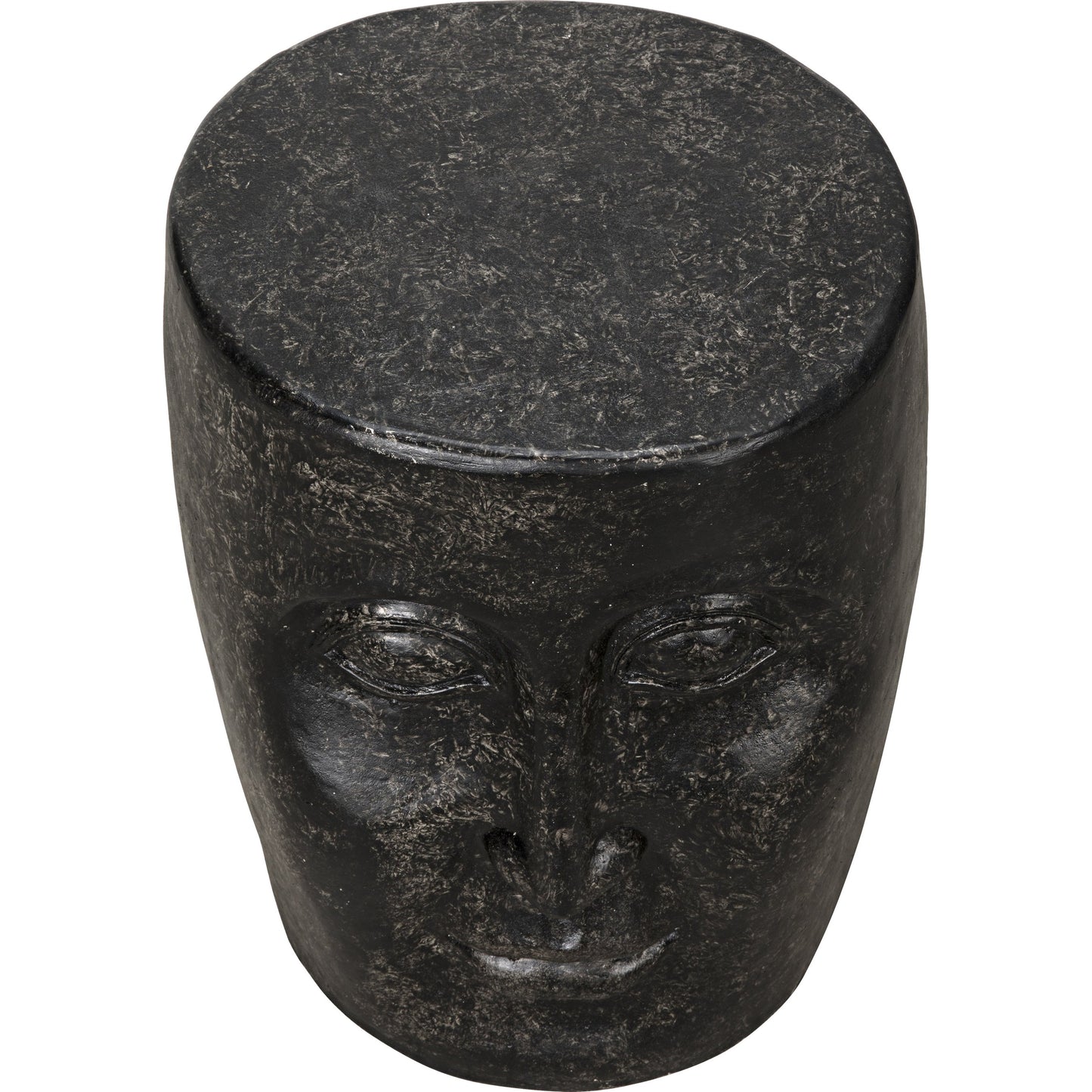 007 SR-834024 | Additional Silo | Head Side Table by Noir in black. Made from fiber cement in a eclectic & global style.