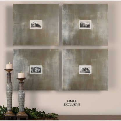 Historical Buildings Framed Art (Set of 4) by Uttermost in multi. Made from mdf in a modern style.