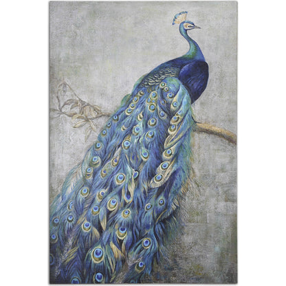 Proud Papa Hand Painted Art by Uttermost in multi. Made from wood in a traditional style.