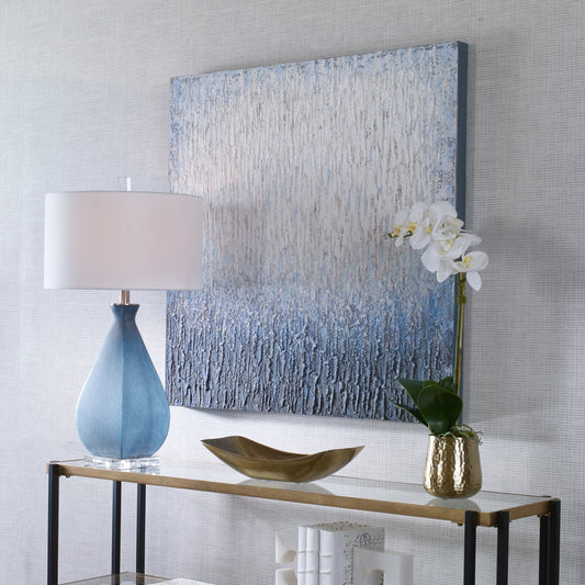 Outside the Window Hand Painted Art by Uttermost in multi. Made from wood in a modern style.