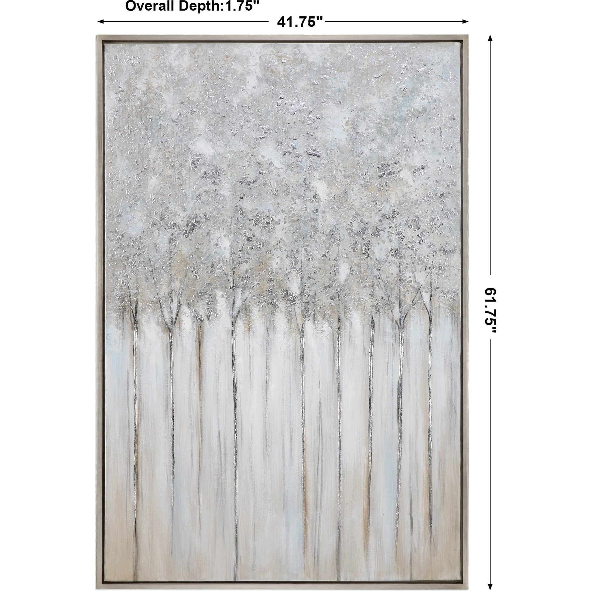 Strength in Numbers by Uttermost in multi. Made from pine wood, canvas, acrylic in a modern style.