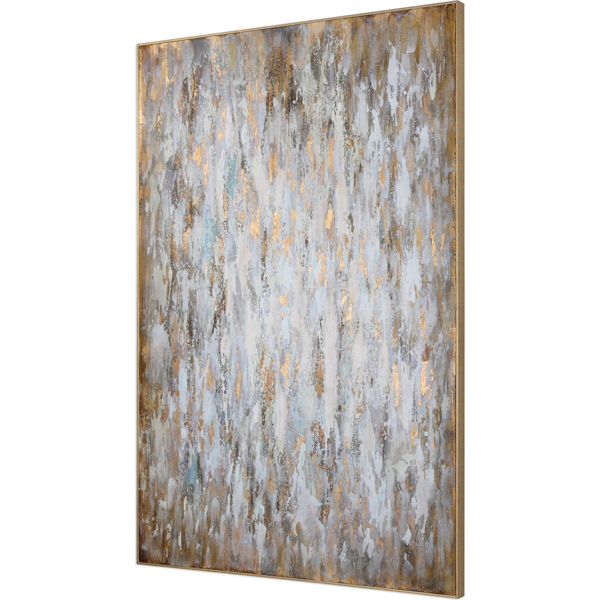 Bright Morning Abstract Art by Uttermost in multi. Made from firwood, fiber canvas in a modern style.