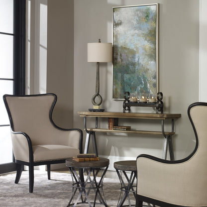 Roaring Thunder Modern Art by Uttermost in multi. Made from canvas, firwood in a modern style.