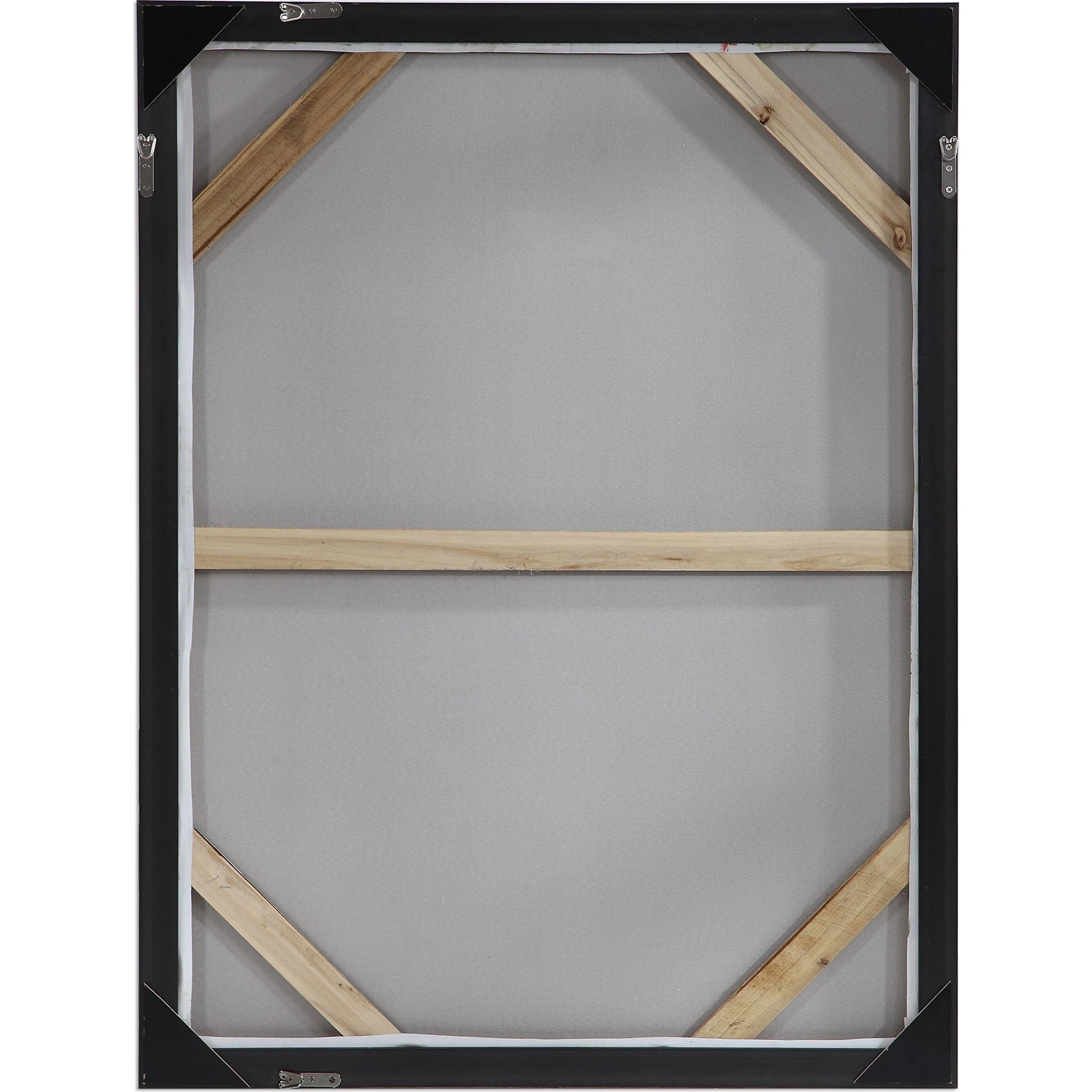 Fiesta Hand Painted Canvas by Uttermost in multi. Made from fir wood, canvas, pu frame in a modern style.