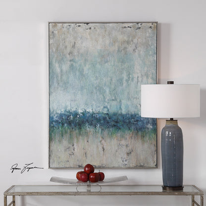 Tidal Wave Abstract Art by Uttermost in multi. Made from fir, canvas in a modern style.