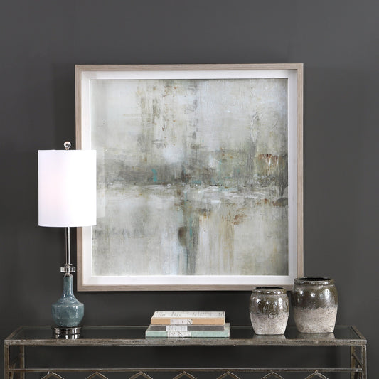 Essence Framed Print by Uttermost in multi. Made from pine, glass, mdf, paper in a modern style.