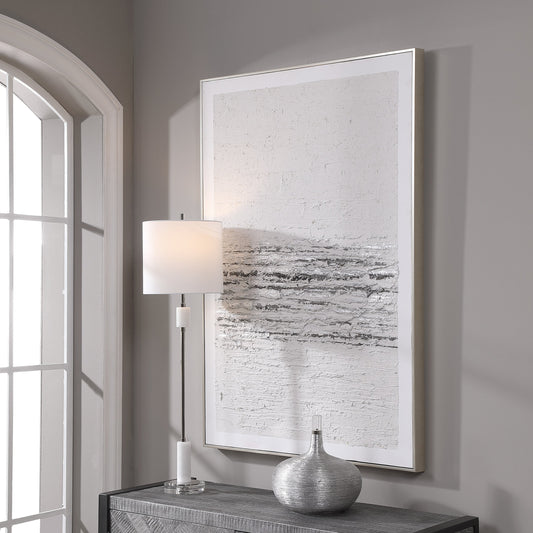Stardust Hand Painted Modern Art by Uttermost in multi. Made from canvas, fir, plastic, acrylic in a modern style.