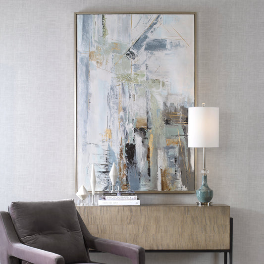 Natural Springs by Uttermost in multi. Made from canvas, pine wood, plastic frame, mdf in a modern style.