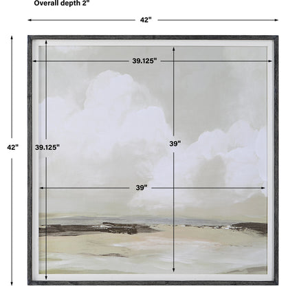 Soft Clouds by Uttermost in multi. Made from pine, mdf, linen, paper in a modern style.