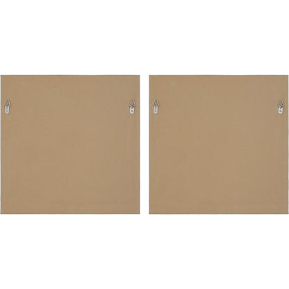 Glacial Coast Framed Prints by Uttermost in multi and natural pine. Made from pine, mdf, veneer, linen in a coastal style.