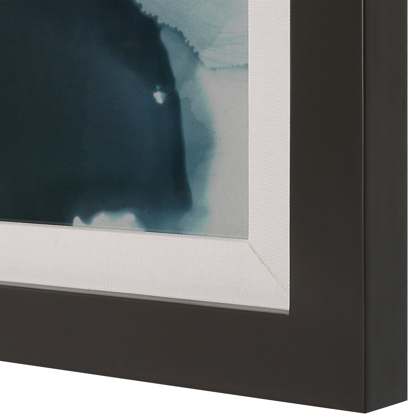 003 SI-1981472 | Closeup | Telescopic Framed Prints by Uttermost in multi and dark gunmetal. Made from pine, glass, mdf, paper in a modern style.