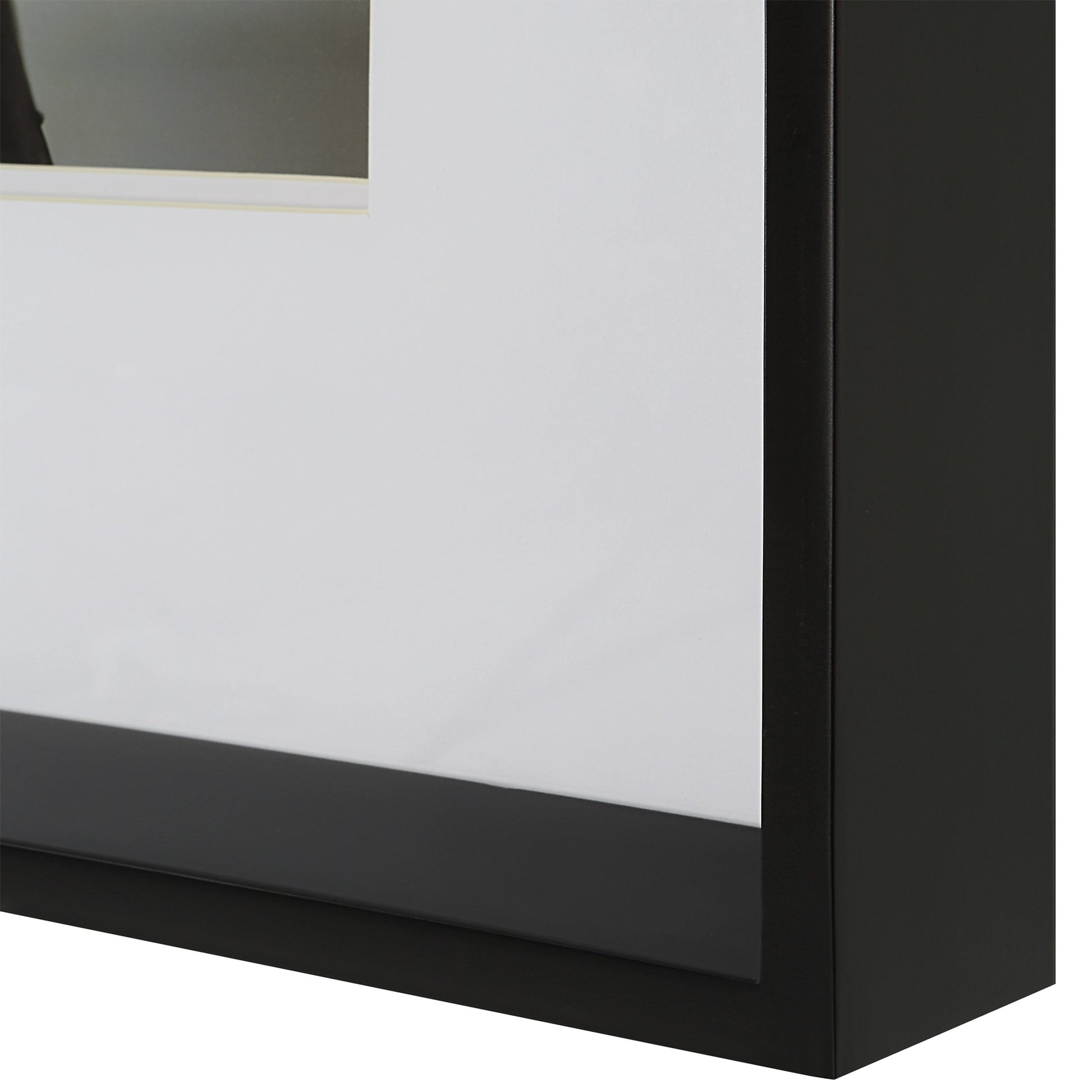 Eyes on the Prize Framed Print by Uttermost in multi and satin black. Made from pinewood, glass, mdf, paper in a modern style.