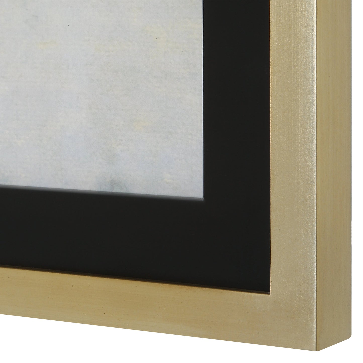 005 SI-1981483 | Additional Silo | Gilded Horizon Framed Print by Uttermost in multi and antique gold leaf. Made from pine, glass, mdf, paper in a modern style.