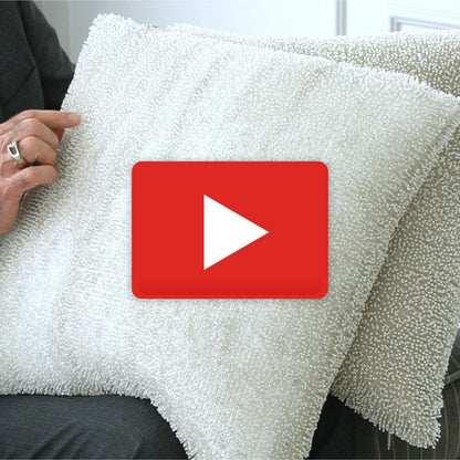 Shimmer Snake Skin Pillow by Global Views in silver and silver. Made from polyester with cotton lining with plastic decor in a modern style.